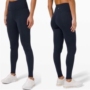 Lululemon Wunder Train High-Rise Tight 28" True Navy Women’s Size 2